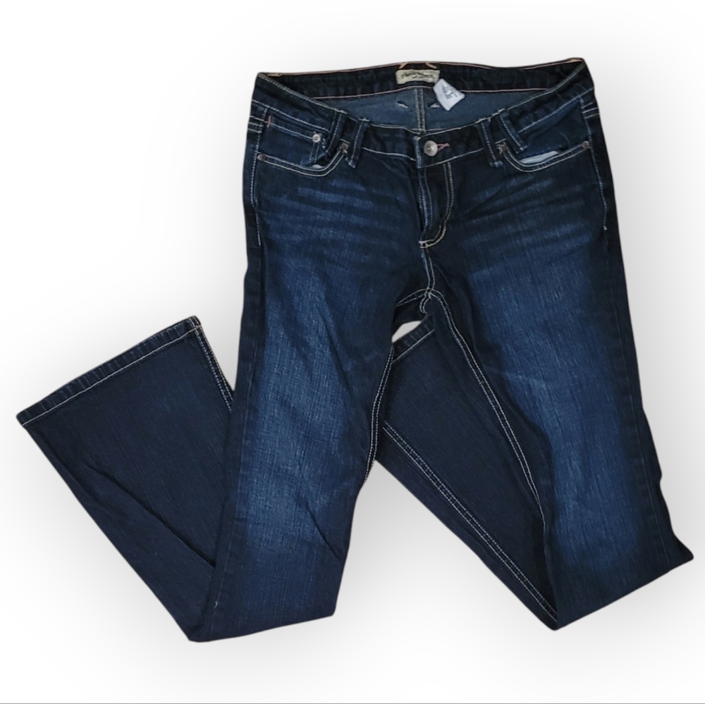 Paris Blues Y2K Size 9 Vintage Flare Low Rise Blue Jeans